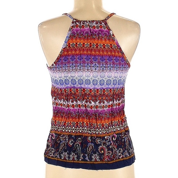 It Girl tank Multicolor Stripe Sz L - Picture 4 of 16